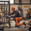 Premium Hi-Vis Trousers with Kneepad Pockets - Lightweight & Durable