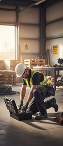 Professional Lightweight Work Trousers with Cordura Fabric Kneepad Pockets, Triple Stitched for Durability and Comfort in Various Trades