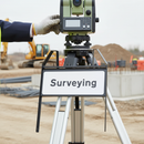 Professional Supplementary Plate for Surveying - Heavy Duty Metal Sign with Retroreflective Face for Enhanced Visibility