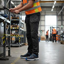 High-Performance ESD Safety Trainers with Leather Upper and Non-Metallic Toe Cap for Ultimate Comfort and Grip