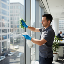 Premium 750ML Trigger Spray Bottle for Glass & Interior Cleaning - Refillable, Durable HDPE Design