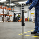 Premium Removable Lockable Plastic Bollard - High Visibility, Durable, and Strong for Traffic Management
