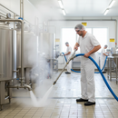Premium Dairy Steam Hose for Food Industry - 7bar Pressure, FDA Approved EPDM, Ideal for Hot Water and Steam Cleaning