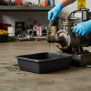 Premium Recycled General Purpose Spill Tray for Leak Containment (23x17x6cm)