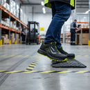 Premium Sporty Low-Cut Safety Shoe with Breathable Fabric, Fiberglass Toe Cap, and Slip-Resistant Outsole for Ultimate Comfort and Safety