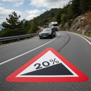 Premium Preformed Thermoplastic Road Marking for Steep Hills - Easy Application, Non-Slip, and Professional Finish