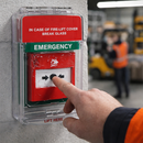 Call Point Cover – Red & Green – Multi Kit with Labels – Emergency Use