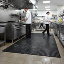 Premium Heavy Duty Anti-Slip Matting 100x150cm for High Traffic Areas with Modular Clip System and Anti-Fatigue Properties