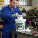 Premium 6 Litre Tub of 4000 Large Anti-Viral Smooth Wipes