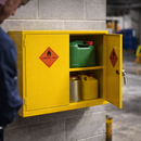 Hazardous Substance Storage Cabinets – 609x915x305mm – Mild Steel – Industrial Use