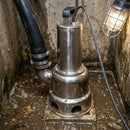 Stainless Steel Submersible Sewage Pump 800 L/min 18m Head