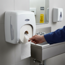 Premium Jumbo Roll Toilet Tissue White 400M - Pack of 6 Rolls for Cost Efficiency and Waste Reduction