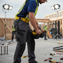 Premium Non-Metal Belt with Stretch Fit and Rubber-Coated Plastic Buckle for Professionals in Transport Industry