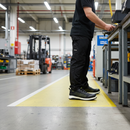 Premium Lightweight Safety Shoe with Composite Toe Cap and Flexible Textile Protection for Comfort and Durability