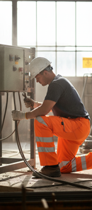 Premium Fire Retardant Hi-Visibility Cargo Trousers with Anti-Static and ARC Flash Protection