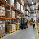Premium Plastic Pallet Racking Protection for Forklift Safety - Easy Install, Durable MDPE Material, Impact Resilience