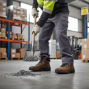 Premium Heavy Duty Safety Boot with Vibram Sole and Composite Toe Protection for Industrial Applications