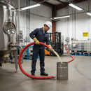 Premium 10 Bar Smooth Cover Butyl Suction and Delivery Hose for Food and Beverage Transfer