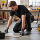 Premium Customized Work Trousers with Kneepad Pockets - Lightweight, Water-Repellent Fabric and Click Pocket System