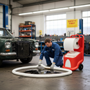 Premium Mobile Oil and Fuel Spill Station with Absorbent Socks and Roll