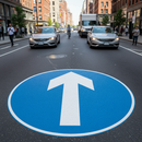 Premium Directional Arrow Preformed Thermoplastic Road Marking for Easy Application and Non-Slip Performance