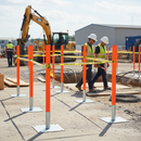 Premium Heavy Duty Galvanised Steel Base for Site Goalposts - Durable Replacement Option for GS6 Kits