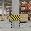 Premium Column Protection Pads - Rectangular Design for Indoor and Outdoor Use with UV Resistance and Steel Reinforcement