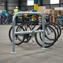 Premium Galvanised Bike Stand - Bolt Down or Cast-In Installation with High-Security Features for Cycle Parking