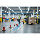 Premium Flexible Traffic Control Post - 75cm Delineator Marker with Self-Righting Feature and UV Stabilized HDPE for Long-Lasting Use