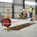 Premium Heavy Duty Retractable Safety Barrier with 16m Belt for Hazard Control in Indoor and Outdoor Environments