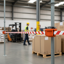 Premium Retractable Barrier with Accessories for Versatile Use on Smooth Surfaces and Poles