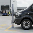 Premium Removable Galvanised Steel Bollards - 750mm Above Ground for Enhanced Security and Aesthetic Appeal