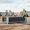 Premium Heavy Duty Ground Protection Mat Stillage for Secure Storage and Transport of Mats