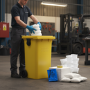 Premium Oil Only 4 Wheeled Bin Refill Kit for Effective Spill Response