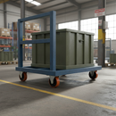 150mm Heavy Duty Fixed Plate Castor Towable with Load Capacity 800Kg