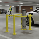 Premium Heavy Duty Electric Vehicle Charging Station Guard with Robust Column Protection and Durable Design for Industrial Applications