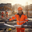Premium Hi-Vis Softshell Jacket - Waterproof, Windproof, and Comfortable with Removable Hood