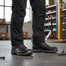 Premium Heavy Duty Safety Boot with Aluminum Toe Cap, ESD Protection, and Waterproof Membrane for Outdoor Work