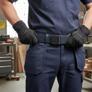 Premium Heavy Duty Non-Metal Belt with Rubber-Coated Buckle and Stretch Fit for Comfort in Transport Industry