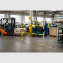 Premium Heavy Duty Bolt Down Hooped Barrier for Enhanced Vehicle Safety and Traffic Management