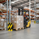 Premium Pallet Racking Protector with Durable Guide Rollers for Smooth Pallet Entry and Exit