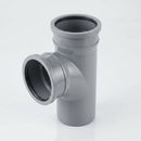 110mm Downpipe Double Socket Branch 92.5° (view 2)
