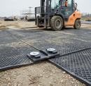 Heavy Duty Ground Protection Mat Connectors - 2-Way, Compatible with Heavy Duty Mats, Easy to Install with Standard Bolts and Washers