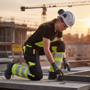 Premium Hi-Vis Women's Trousers with 4-Way Stretch, Holster Pockets and Knee Ventilation for Ultimate Comfort