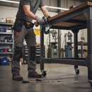 50mm Premium Swivel Plate Castor Twin Wheel with Polyurethane Wheels