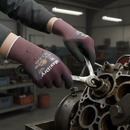 Premium 3/4 Coated Gloves for Wet Environments - Oil & Water Repellent with High Dexterity