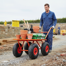 260mm Diameter Puncture Proof Microcellular Wheel with Light Tread Pattern