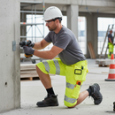 High-Performance Safe Shorts with Holster Pockets - Hi-Vis Yellow