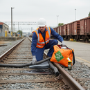 Premium General Purpose 40 Litre Spill Kit in High-Visibility Orange Bag