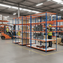 Premium Industrial Shelving - 2440mm High - 200kg Capacity - Melamine